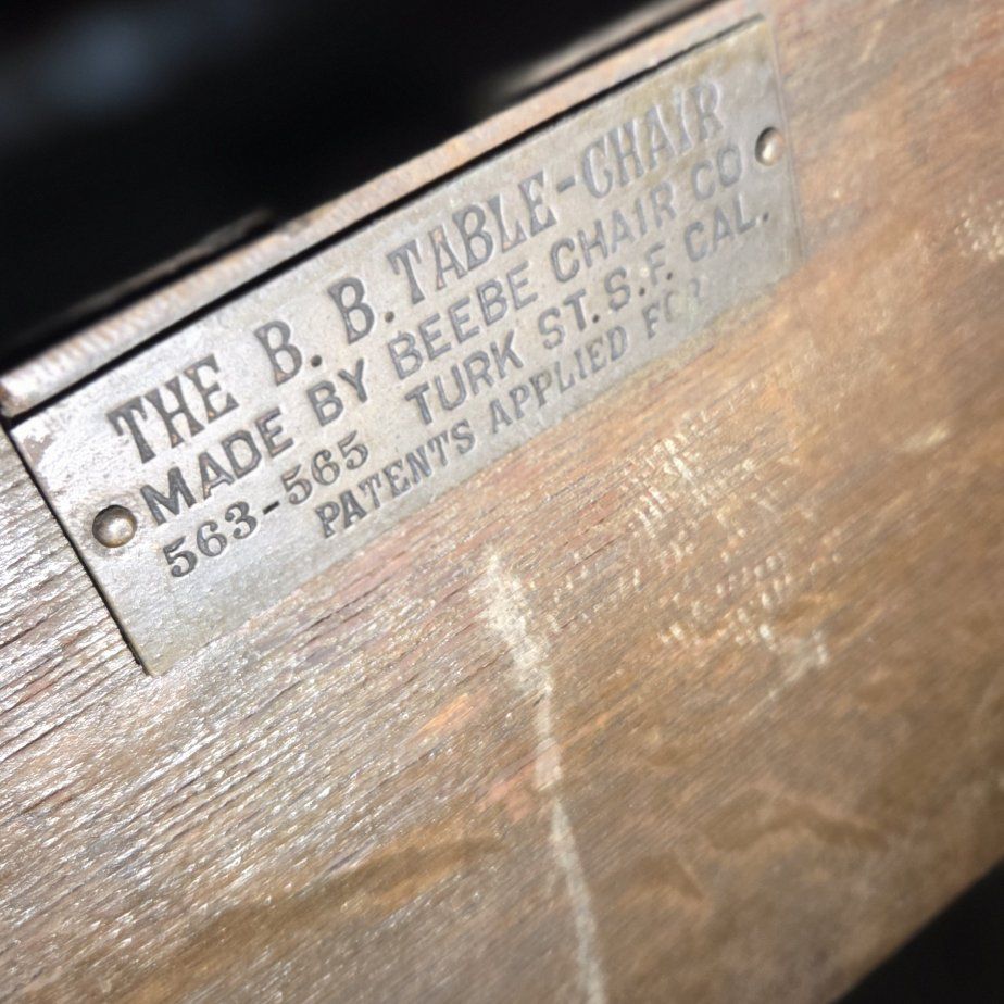 the B.B. Table-chair