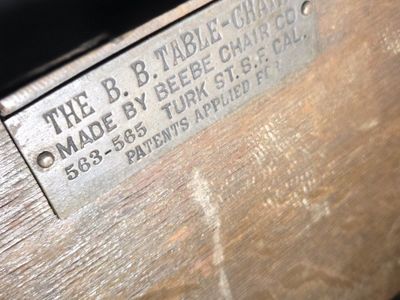 the B.B. Table-chair