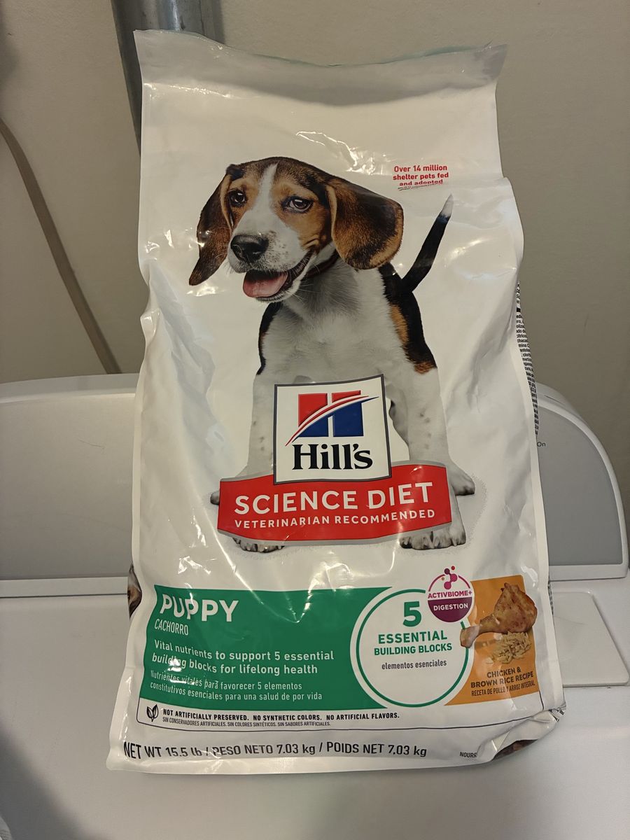 Hill’s science diet puppy food - chicken and brown rice