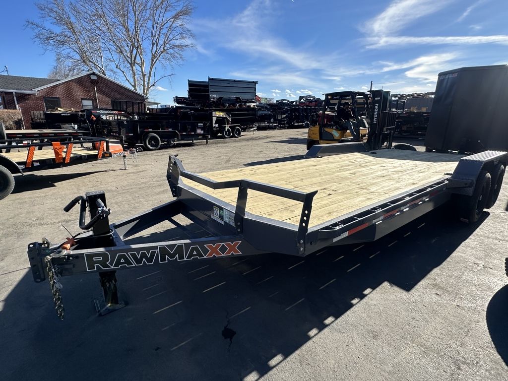 2026 RawMaxx 7X20 ECX 10K Car Hauler Equipment Tra