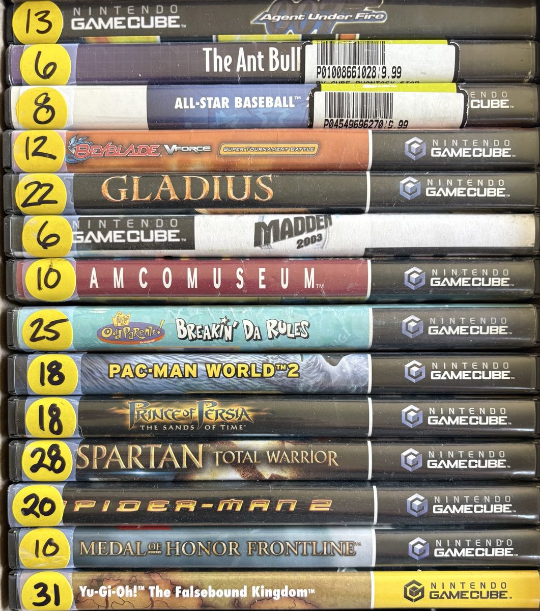 Nintendo GameCube Games Starting @ $5 Spider-Man 2, Pac-Man World 2, Yu-Gi-Oh!, Prince of Persia & More