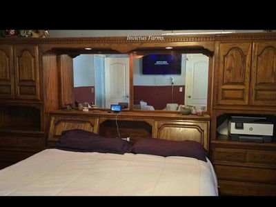 King size headboard/wardrobe