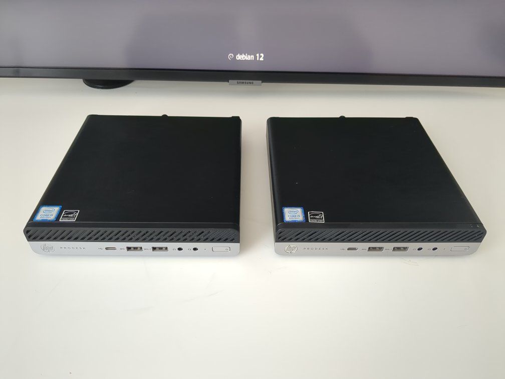HP ProDesk 400 G4 Mini Desktop PC Intel Core i5-8500T 8GB RAM No HDD/SSD