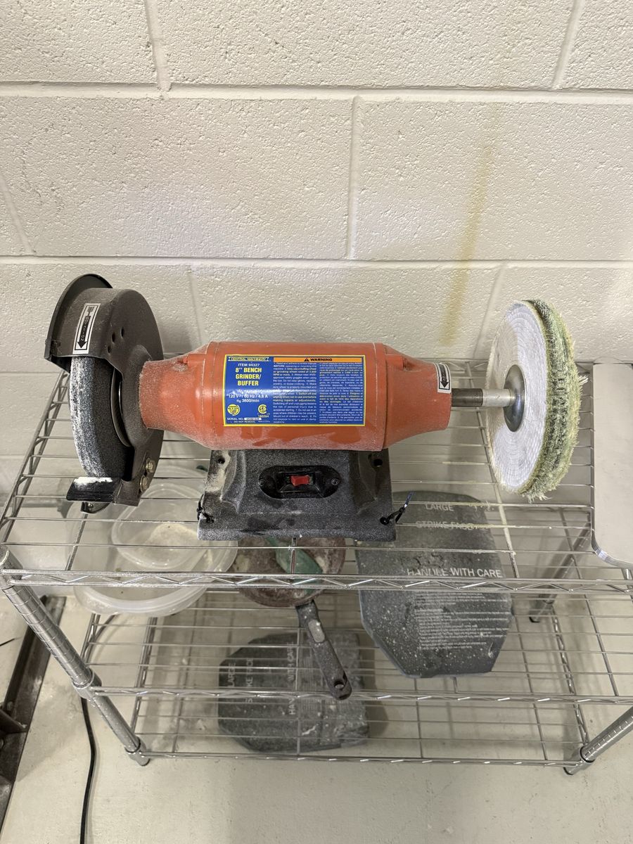 Central Machinery 8” bench grinder