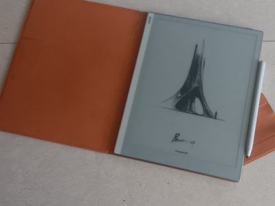 BOOX GO 10.3 E Ink Tablet eReader Digital Notebook with Stylus & Orange Folio Case