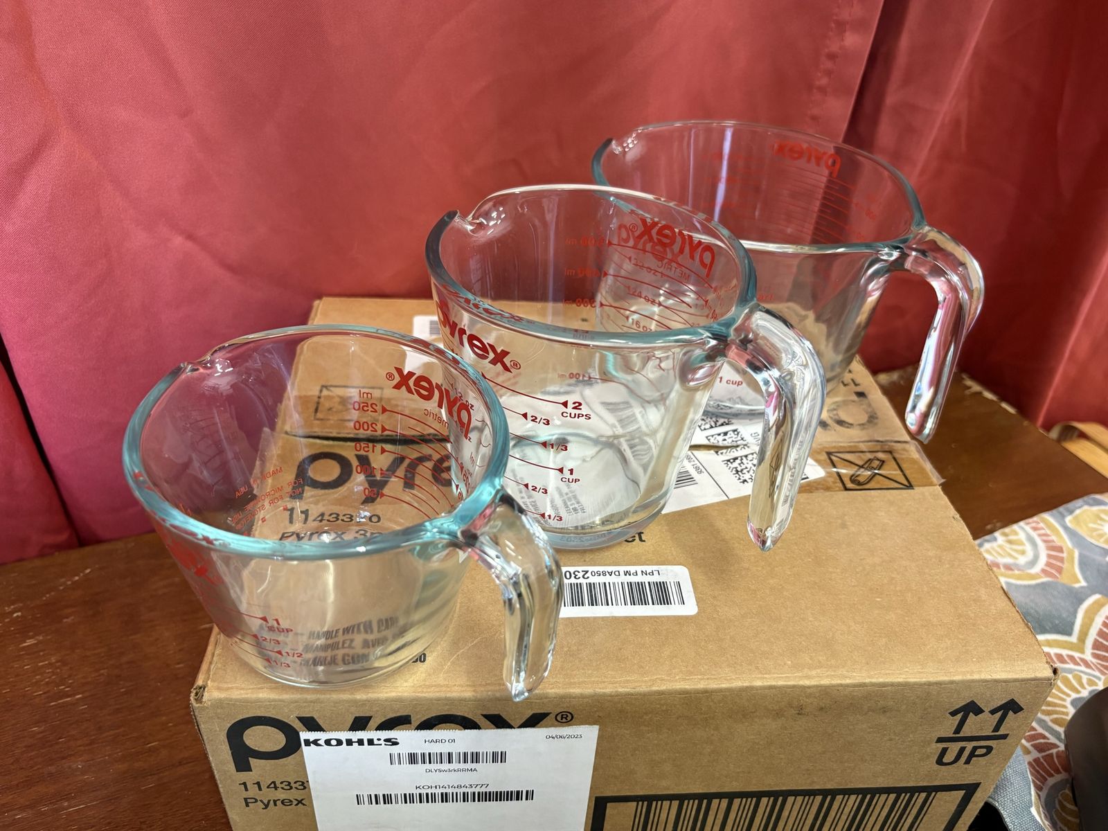 Pyrex Measuring Cups