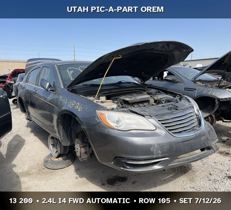 2013 Chrysler 200 Parts - UTPAP Orem