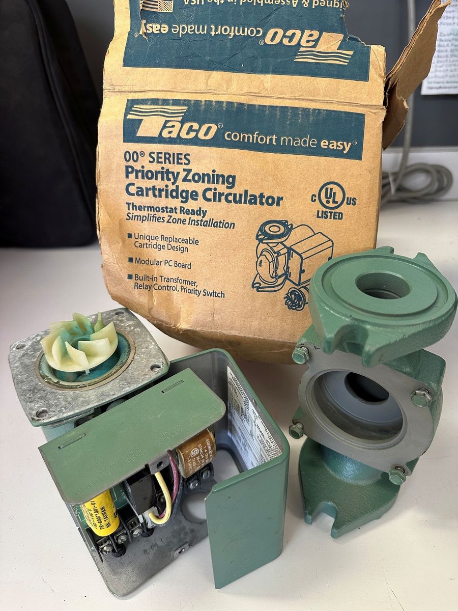 Cast Iron Priority Zoning Circulator, 1/25 HP
