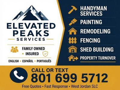 Painting, Handyman, Property Turnover, Remodeling - 20+ years exp