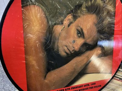 Sting in New York City 1985 Live record vinyl lp limited edition 400 copies