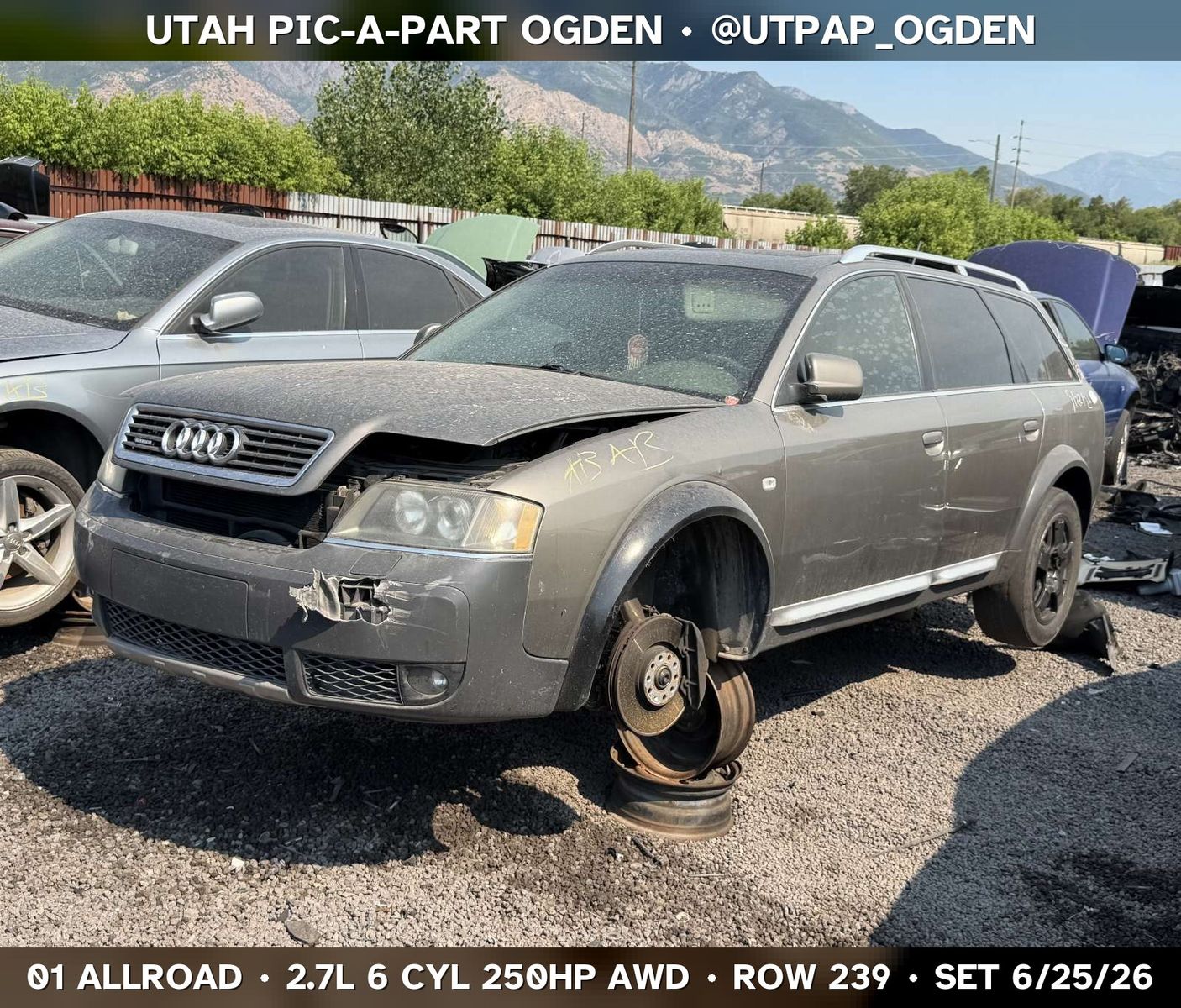 2001 Audi Allroad Parts - UTPAP Ogden
