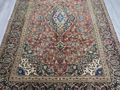 Persian Wool Rug, Handknotted in Iran