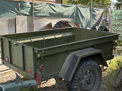 U.S. Army Style Off-Road Utility Trailer w/ Spare