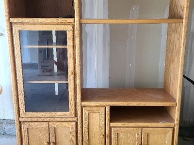 Oak Entertainment Center