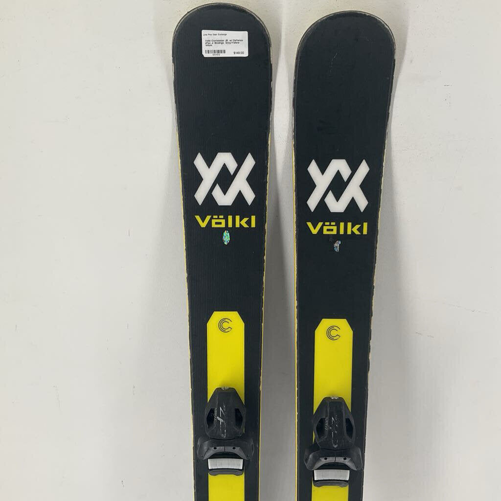 Volkl Confession JR. w/ Defiance d7ac Jr Bindings