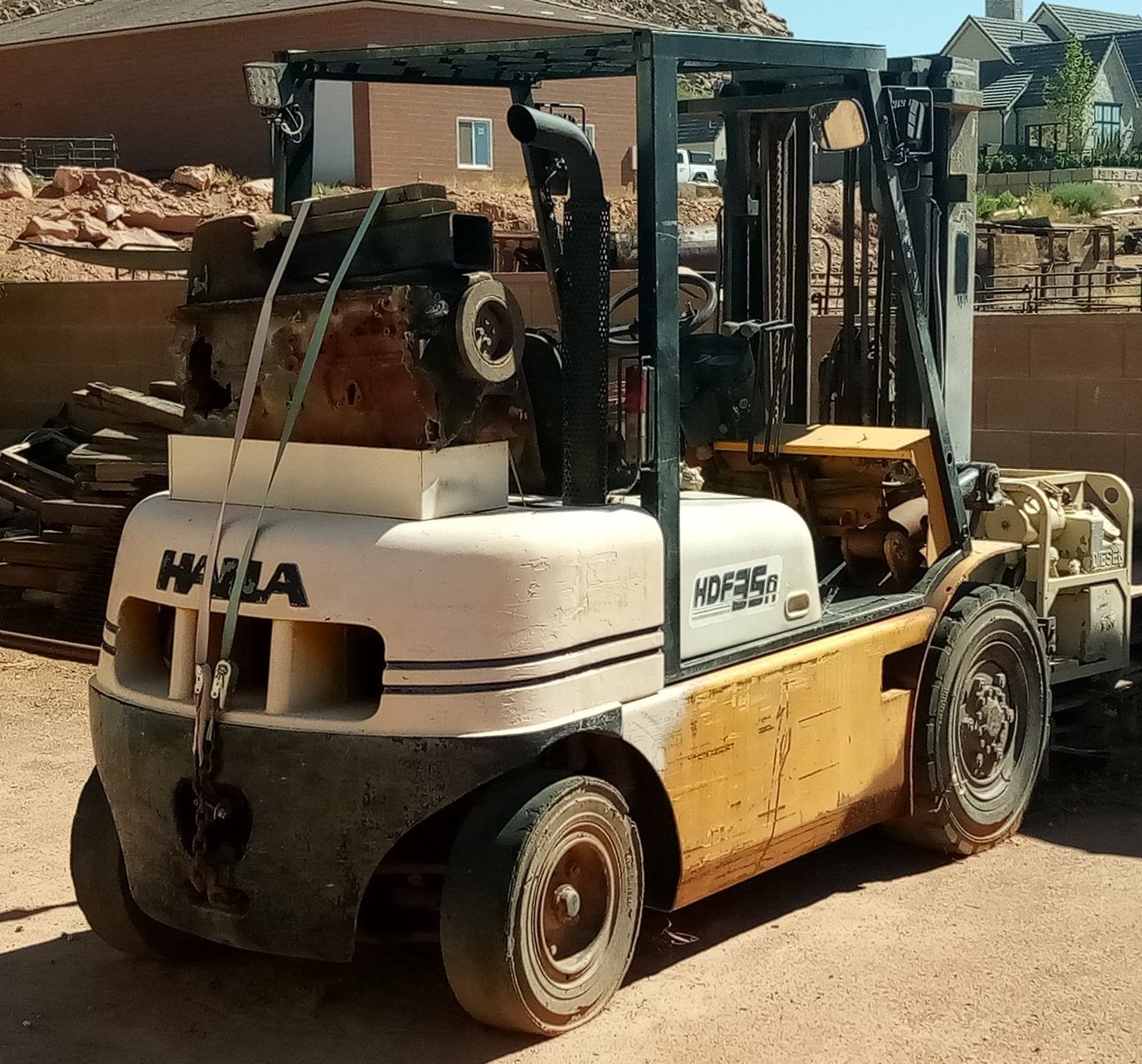 halla diesel forklift