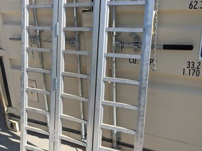Haul Master 1500 lb. Capacity Tri-Fold Aluminum Loading Ramp - Item 60018