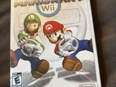 Mario Kart Wii Video Game Nintendo Wii CIB Case Included