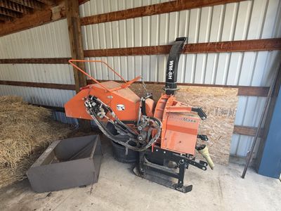 WoodMaxx WM-8H Hydraulic PTO Wood Chipper – 8" Capacity