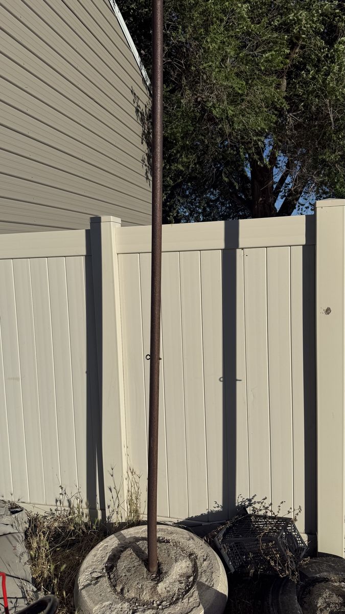 Tetherball poles