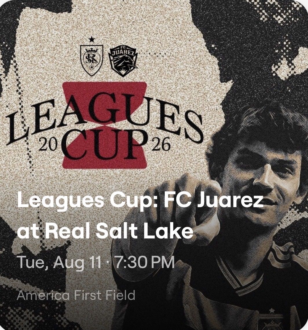 RSL vs FC Juarez - Leagues Cup 8/11