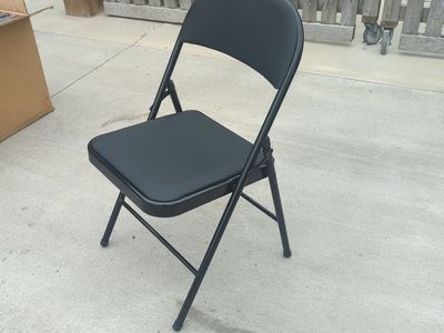 Padded Folding Chair Set