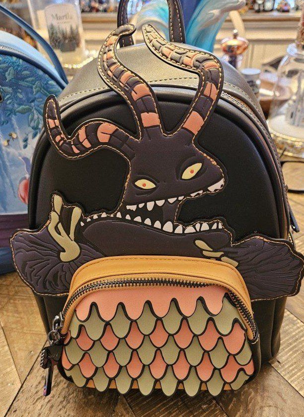 Disney Tim Burton's Nightmare Before Christmas Harlequin Demon Loungefly Mini Backpack