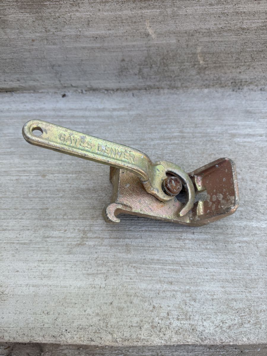 Gates Forming System Cam Locks, stiff backs and ties