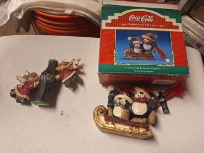 Coca-Cola Christmas Figurines