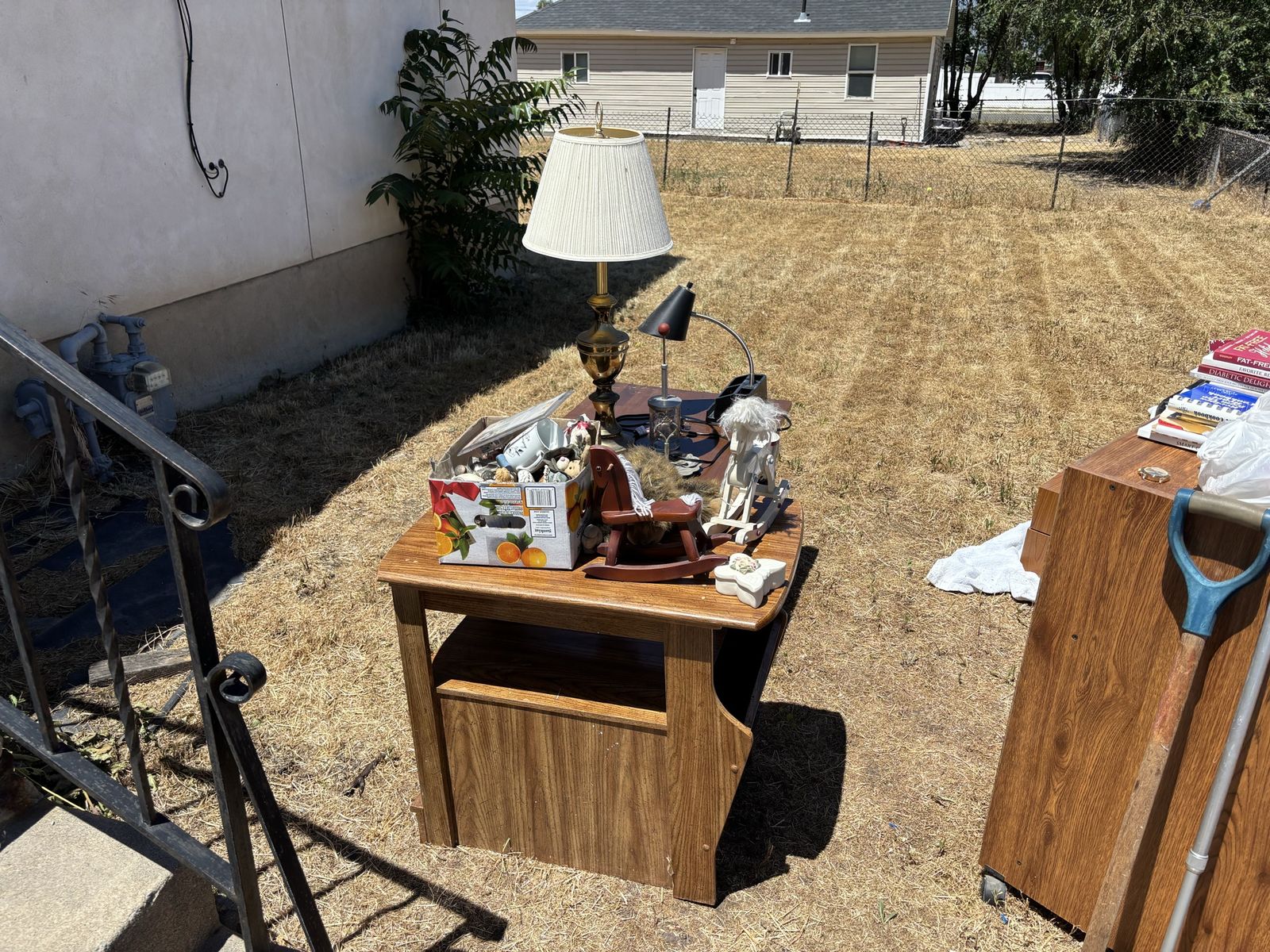 Estate sale- everything is free. Front and back yard. 2509 A Avenue Ogden Utah.