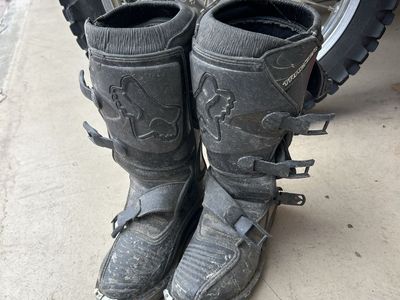 Kids Fox Racing Tracker Off-Road Dirt Bike Motocross Boots size 3