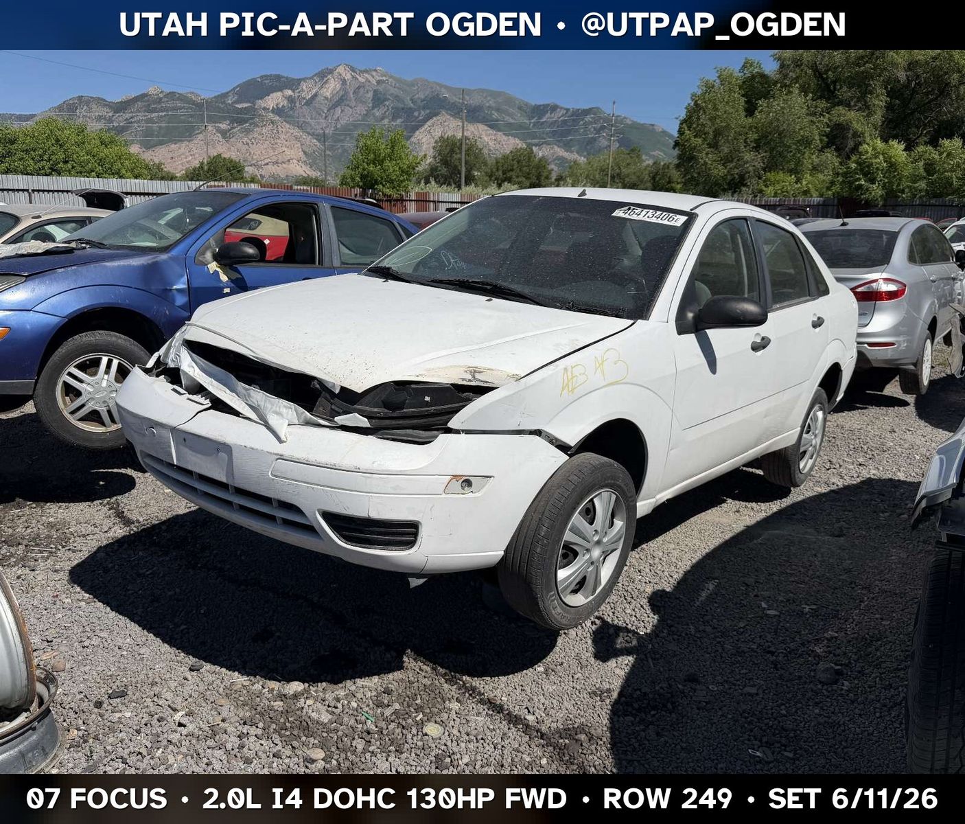 2007 Ford Focus Parts - UTPAP Ogden