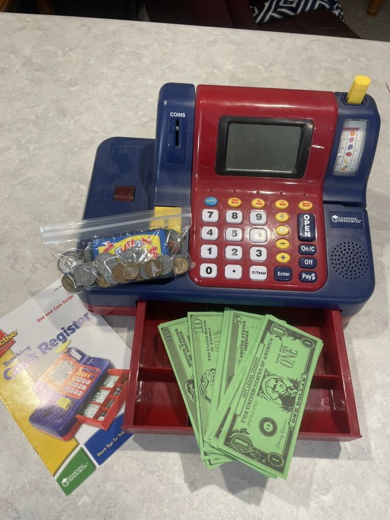 Learning Resource Teaching Cash Register