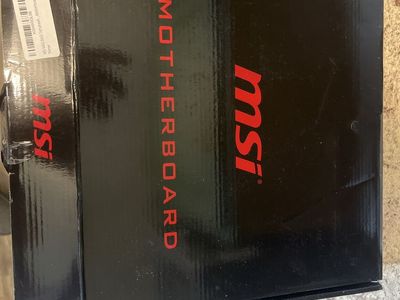 Msi motherboard