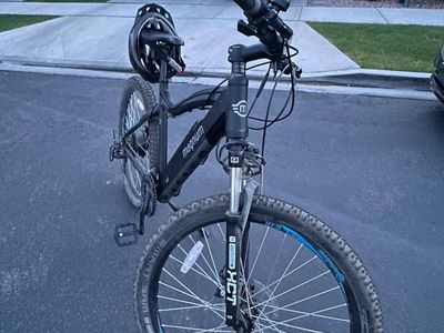 Magnum Mi5 Electric Mountain Bike - 27.5 Inch Wheels, Front Suspension