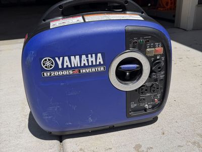 Yamaha whisper EF2000isV2 inverter generator
