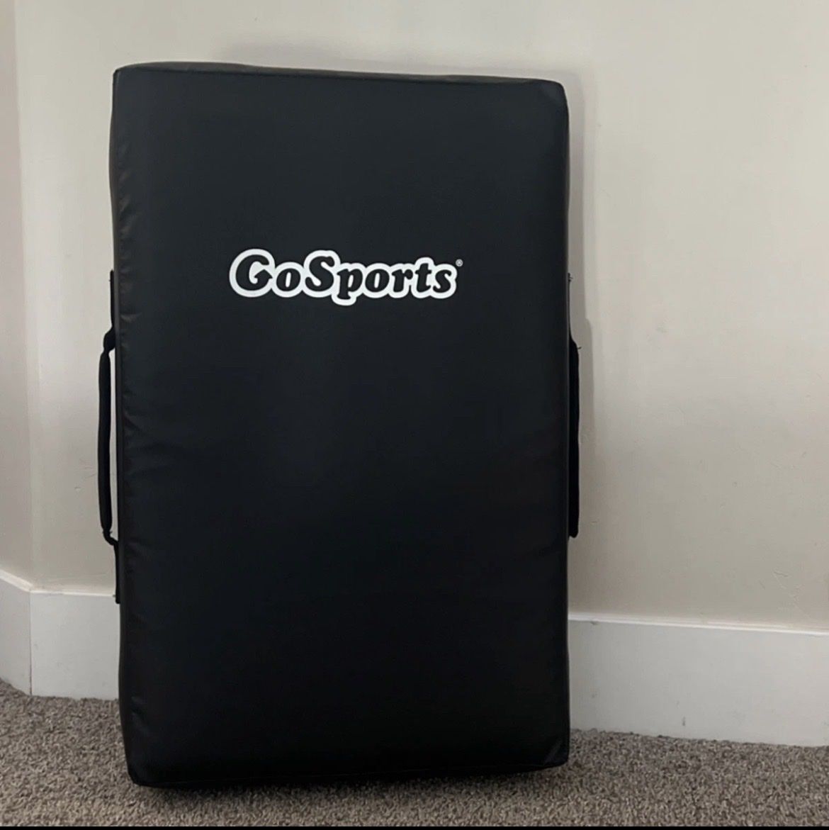 GoSports Strike Pad Black Boxing/football/Martial Arts Training Shield w/ Handles