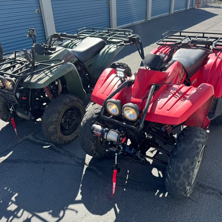 2x Yamaha Wolverine 350 4 X 4 Winch