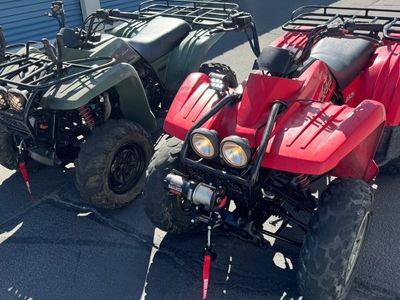 2x Yamaha Wolverine 350 4 X 4 Winch