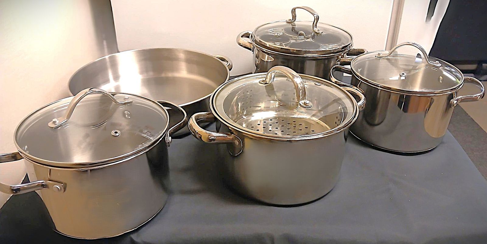 Tools of the Trade Stainless Steel Cookware 12-Piece Set