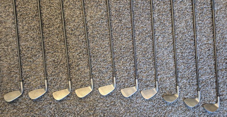 Armour Pure Titanium Ti 100 Golf Iron Set – Stiff Shafts