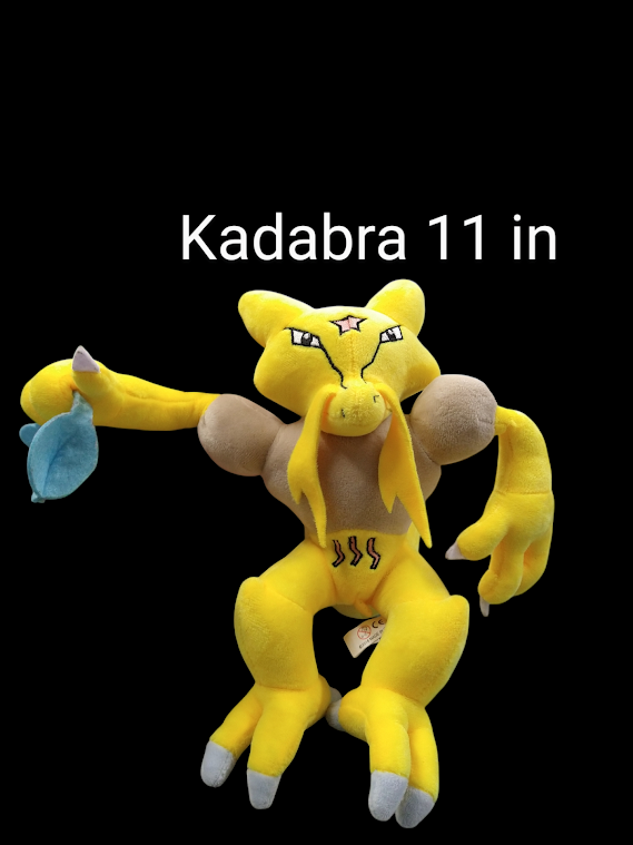 OLEFACTORY POKENON PLUSHIES NEW WITH TAGS