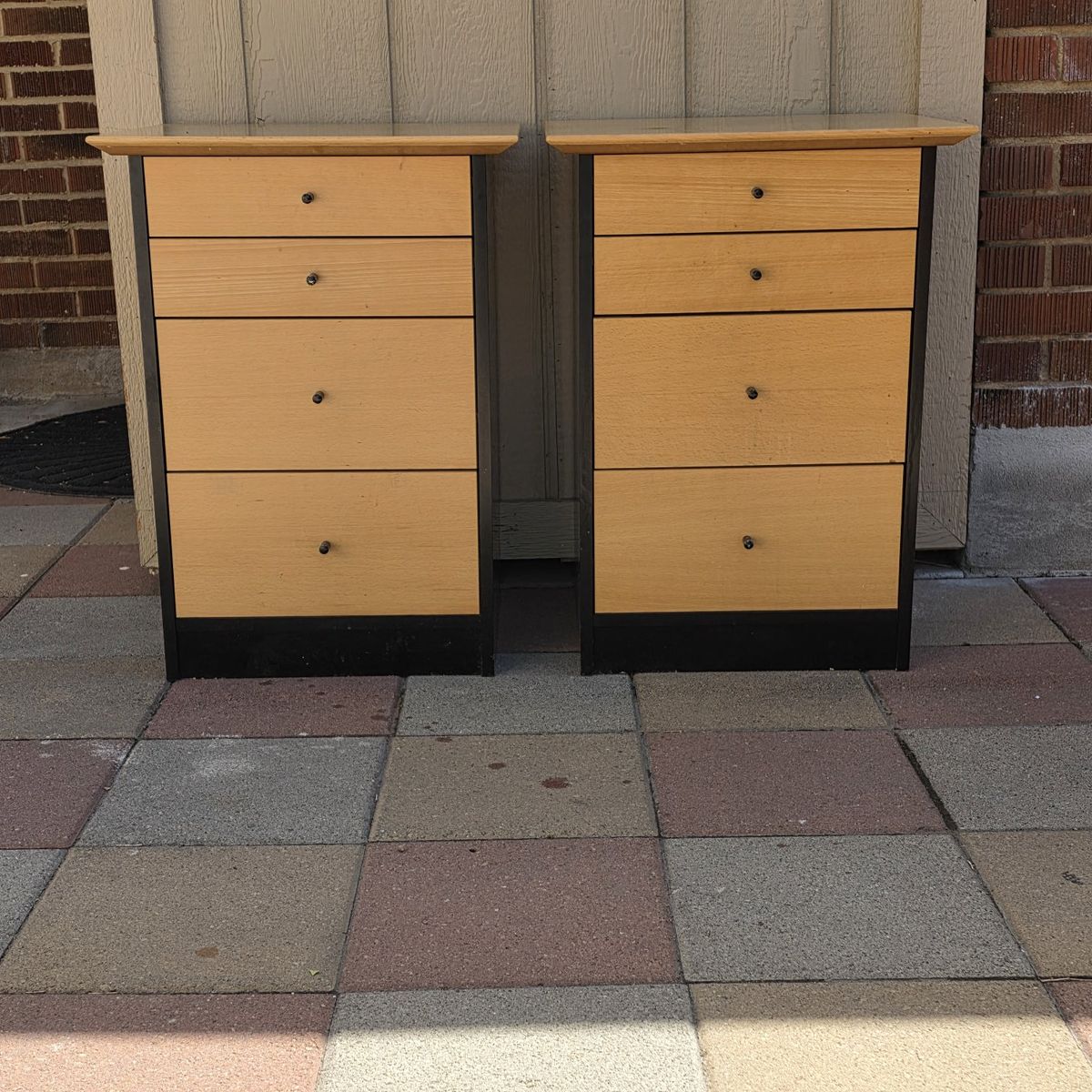 4 Drawer Nightstand Set