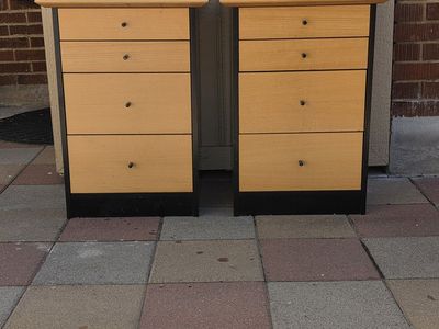 4 Drawer Nightstand Set