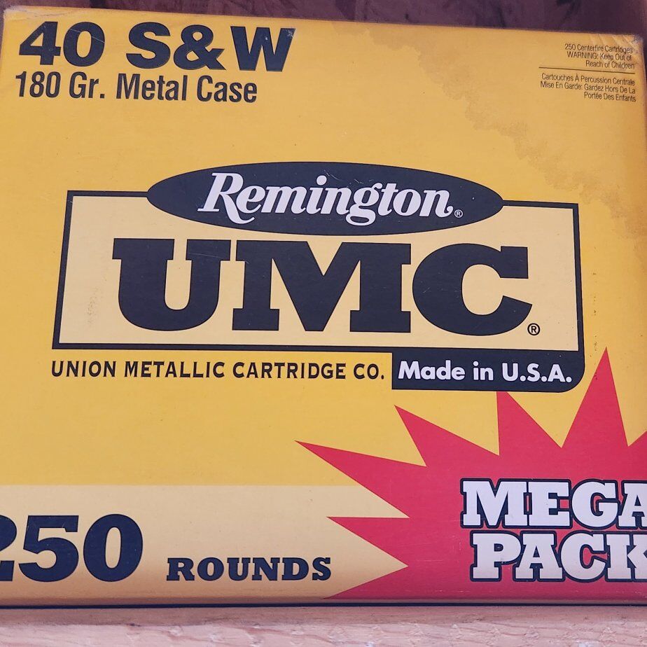 .40 S&W, Ammo, 250 Rounds, TRADE