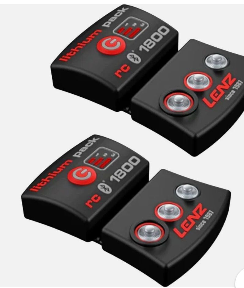 New in Box Lenz Lithium Battery Pack RCB1800