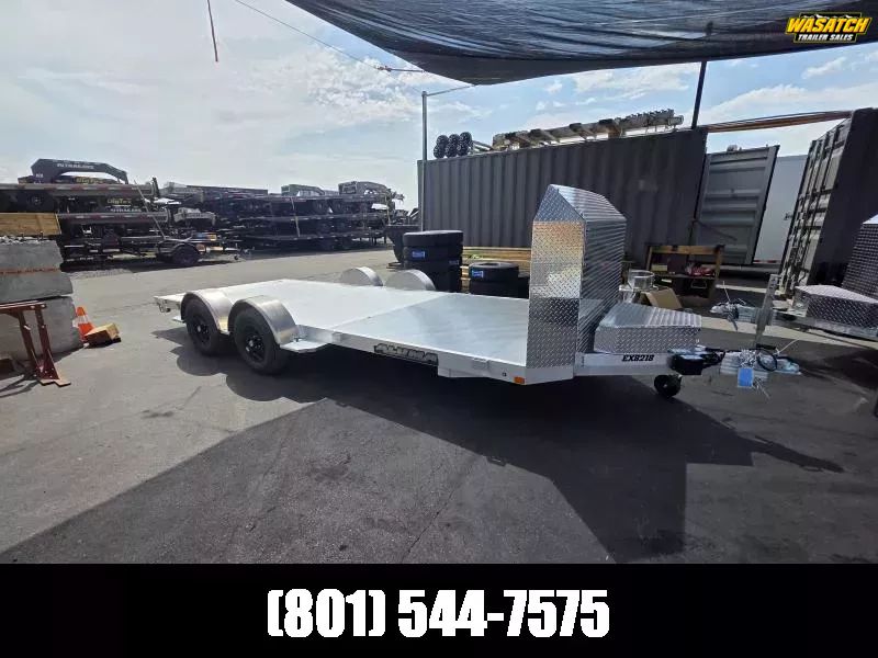 2026 Aluma EX 8218 (7X18) Aluminum Utility Trailer