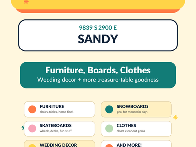 Huge Yard Sale in Sandy