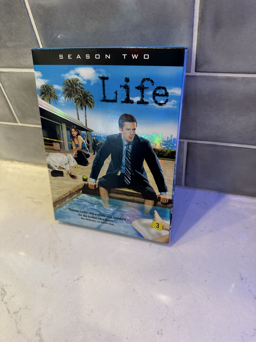 Life: Season Two DVD Set - Crime Drama TV Series
