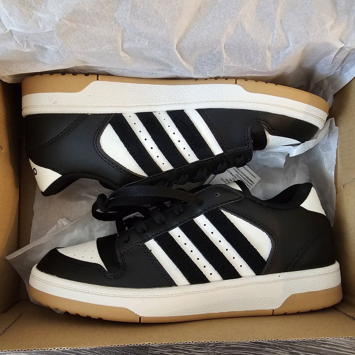 Boys NEW Adidas basketball shoes size 6